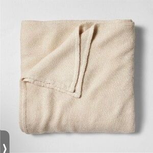 New Casaluna -  Micro Waffle Throw Bed Blanket Oversized  Natural